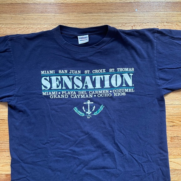 Vintage Miami T-Shirt / Single Stitch / Mendez Sportwear / Large - Picture 4 of 7